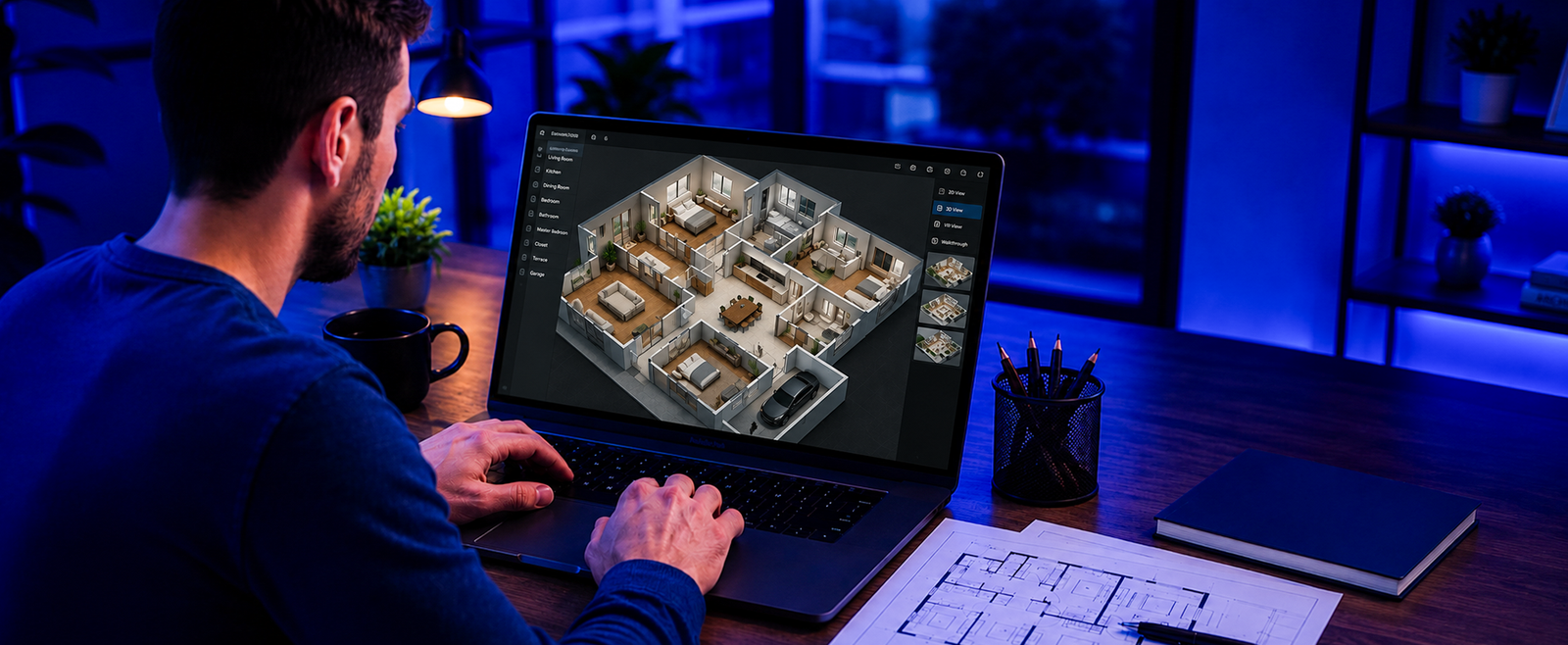 3- 3D Floor Plans