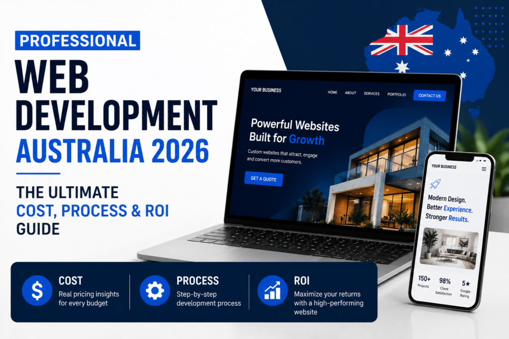 Professional Web Development in Australia 2026 The Ultimate Cost, Process and ROI Guide